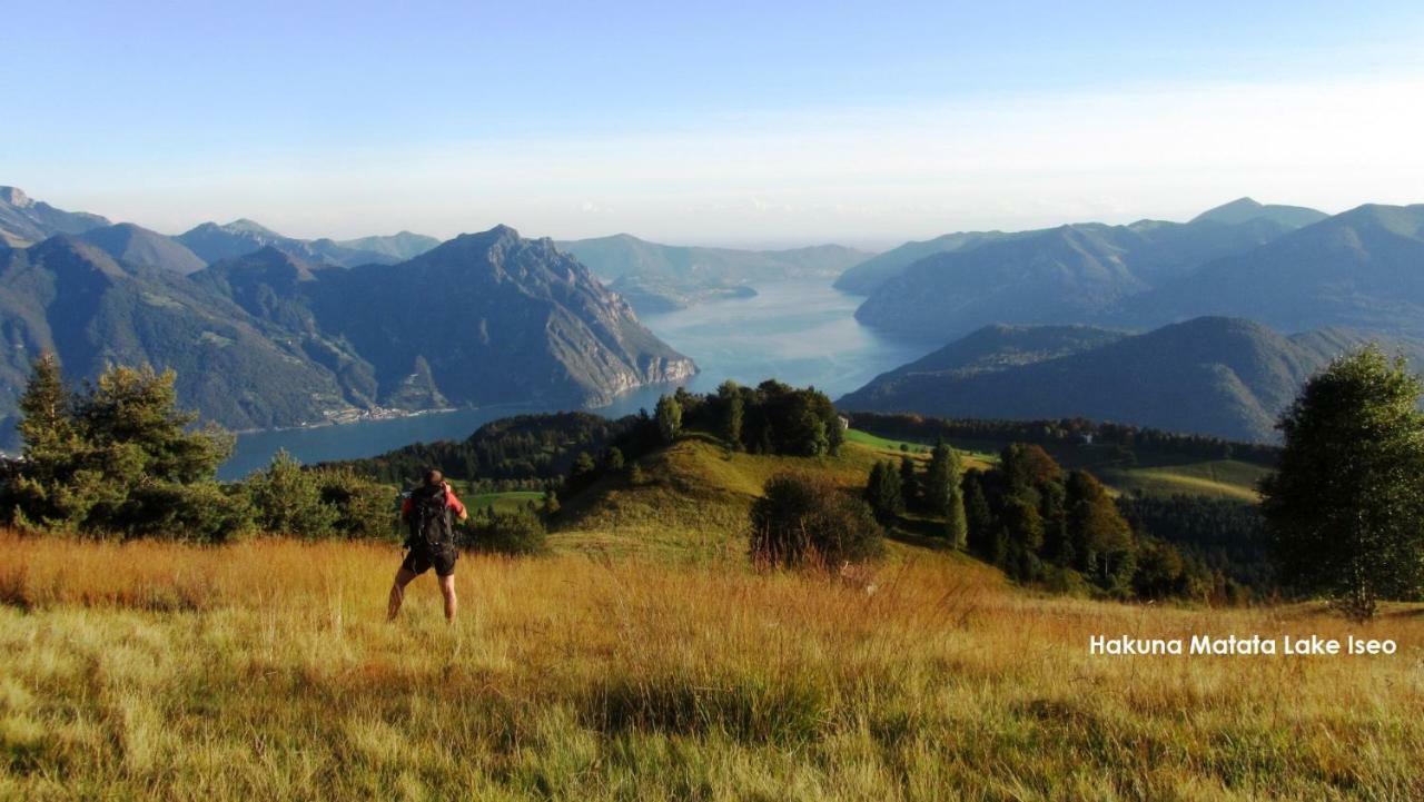 La Casa Sull' Altopiano Mountain Lake Iseo Hospitality Боссико Экстерьер фото